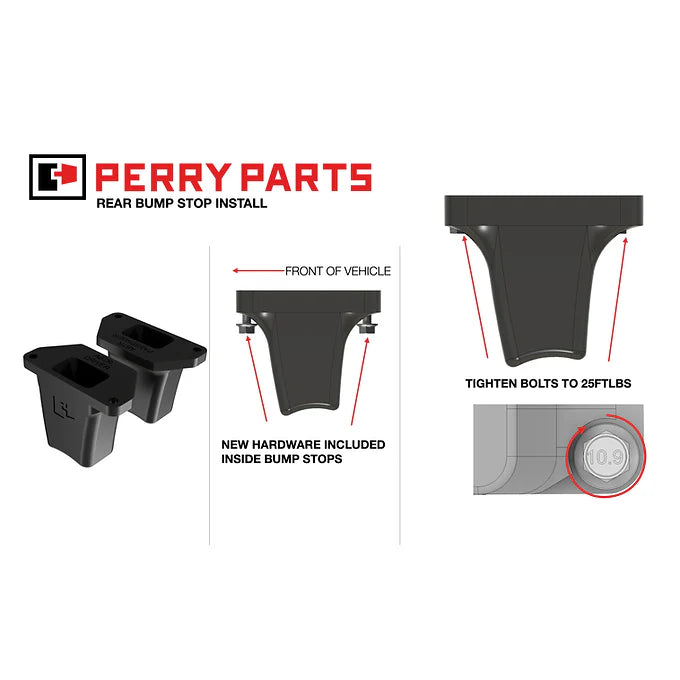 Perry Parts - AB4R Rear Bump Stops
