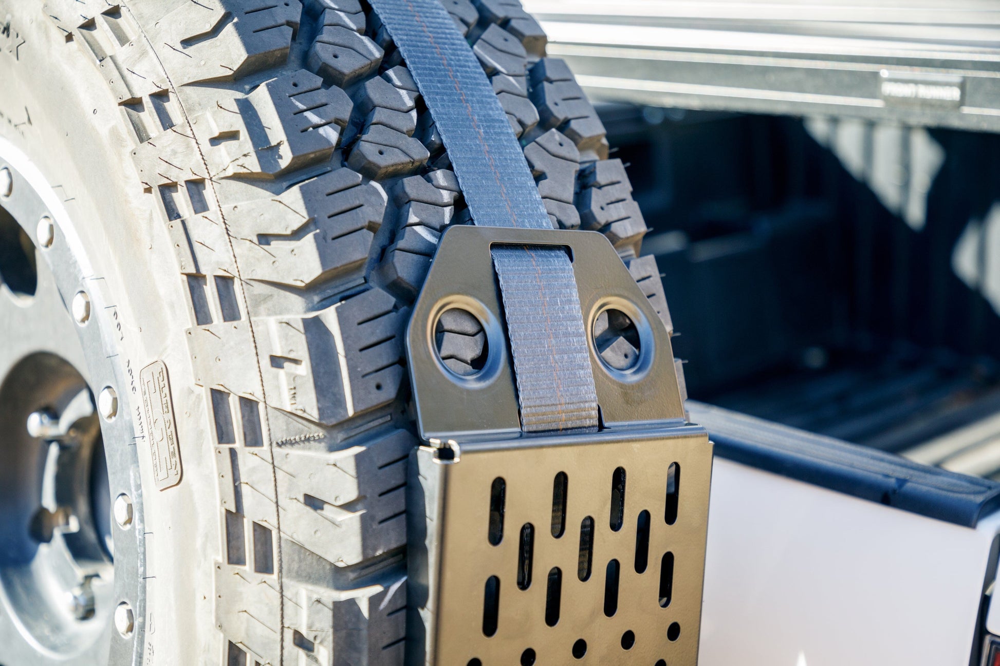 Overland Kitted Spare Tire Accessory Bracket - Merch-Mkt