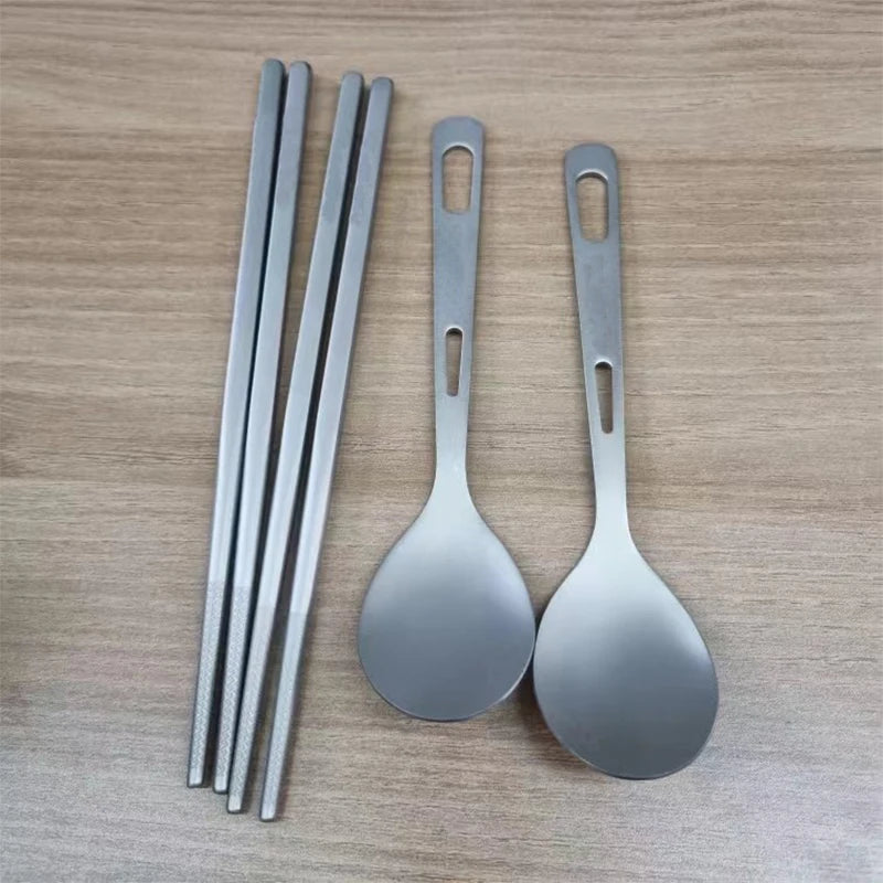 CampR - Pure Titanium Tableware Set - Merch-Mkt