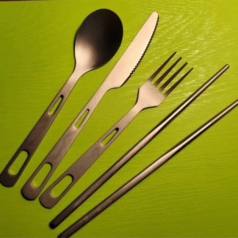 CampR - Pure Titanium Tableware Set - Merch-Mkt