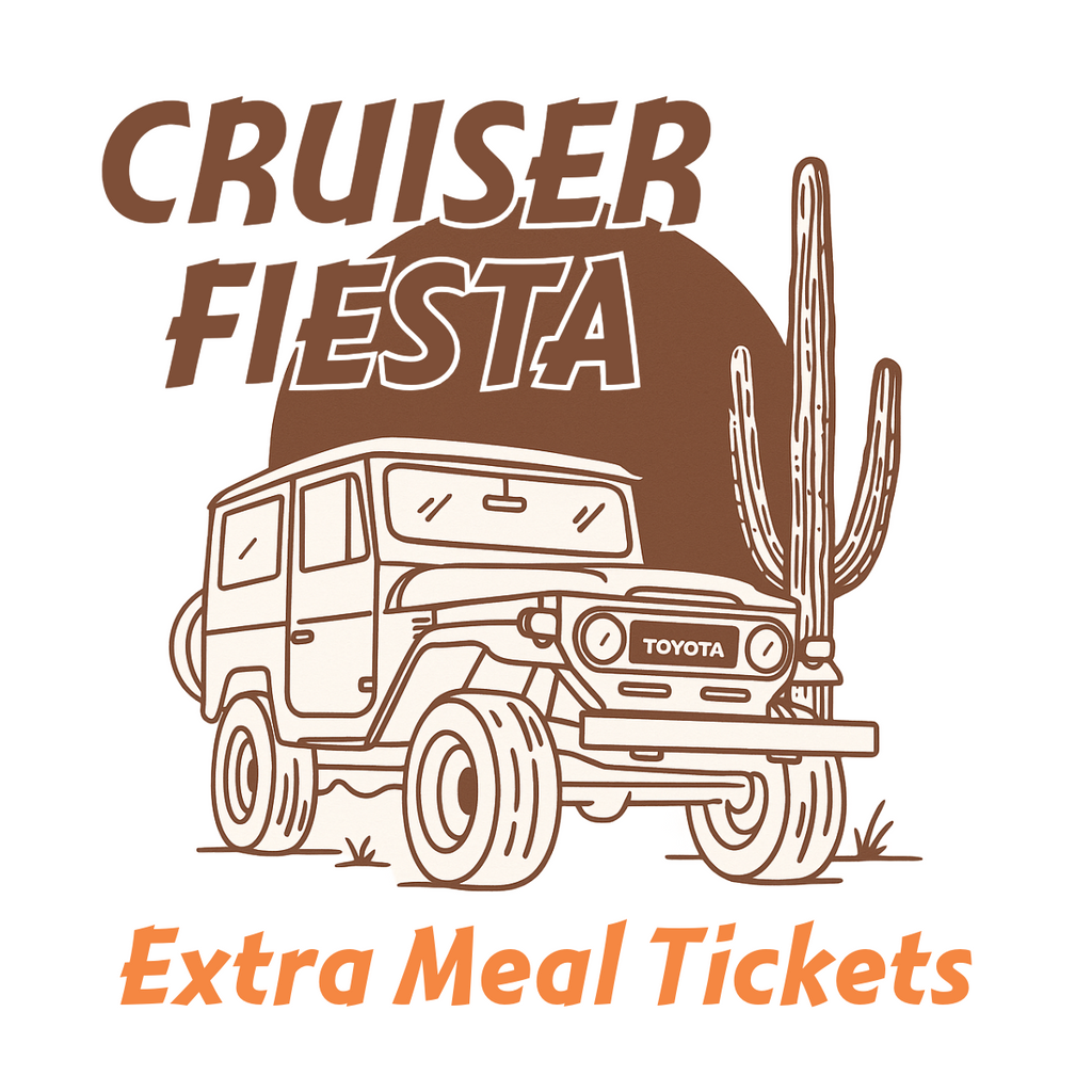 Cruiser Fiesta - Extra Meal Tickets - Merch-Mkt