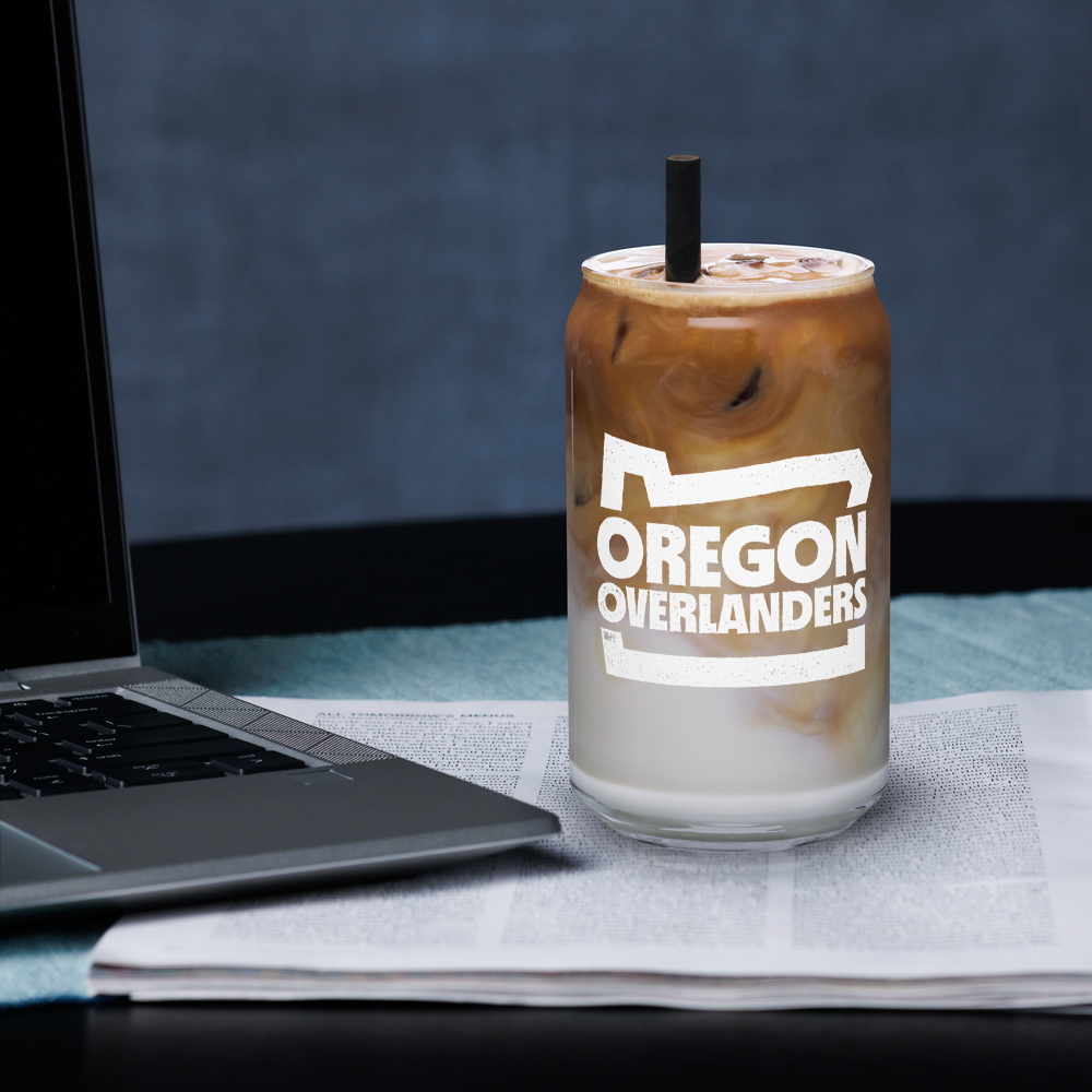 Oregon Overlanders - Can-shaped glass - Merch-Mkt