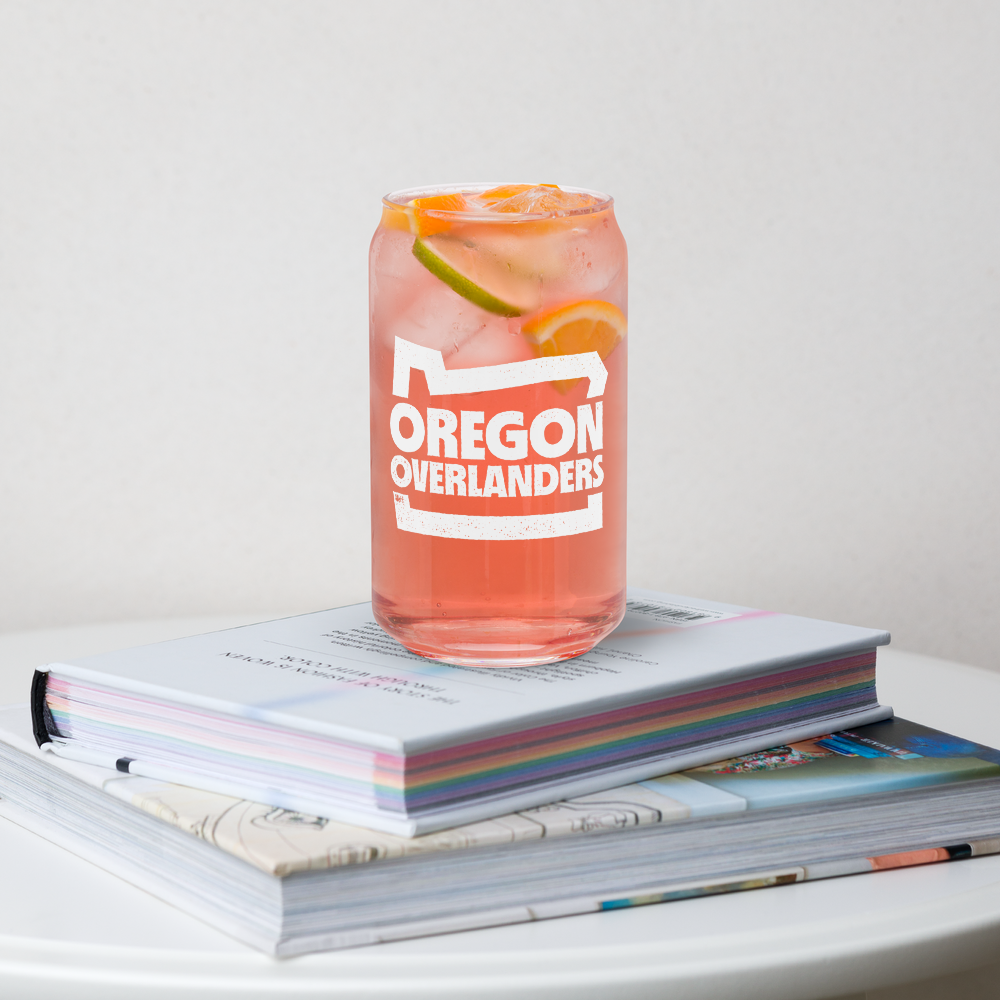 Oregon Overlanders - Can-shaped glass - Merch-Mkt