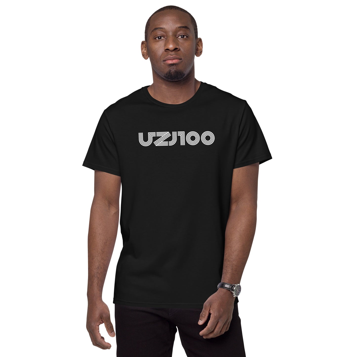 UZJ100 - LOGO - Men's premium cotton t-shirt - Merch-Mkt