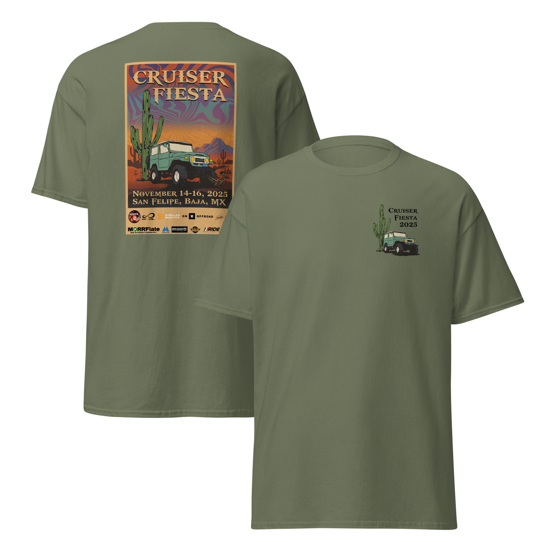 Cruiser Fiesta - Gildan 5000 Unisex classic tee