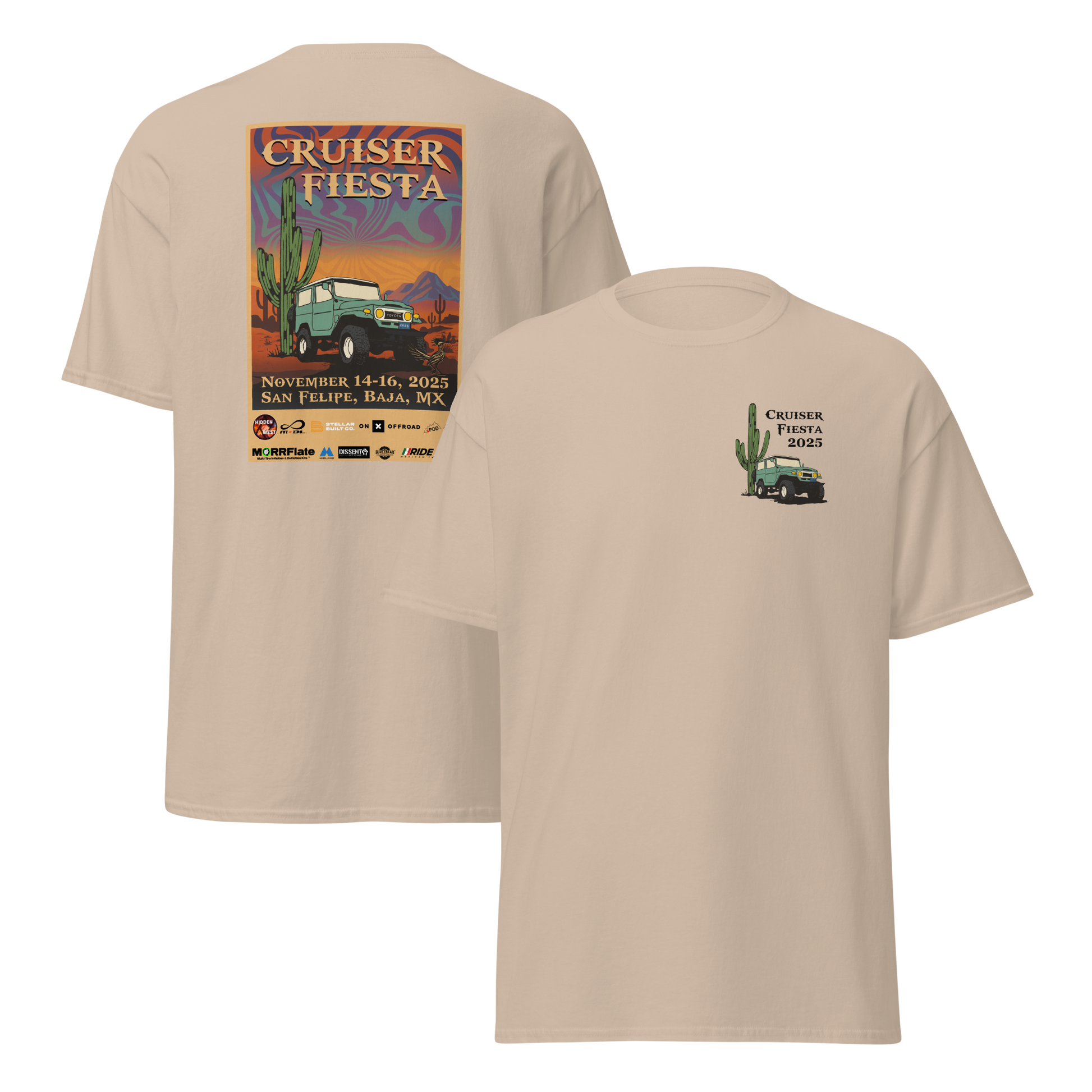 Cruiser Fiesta - Gildan 5000 Unisex classic tee
