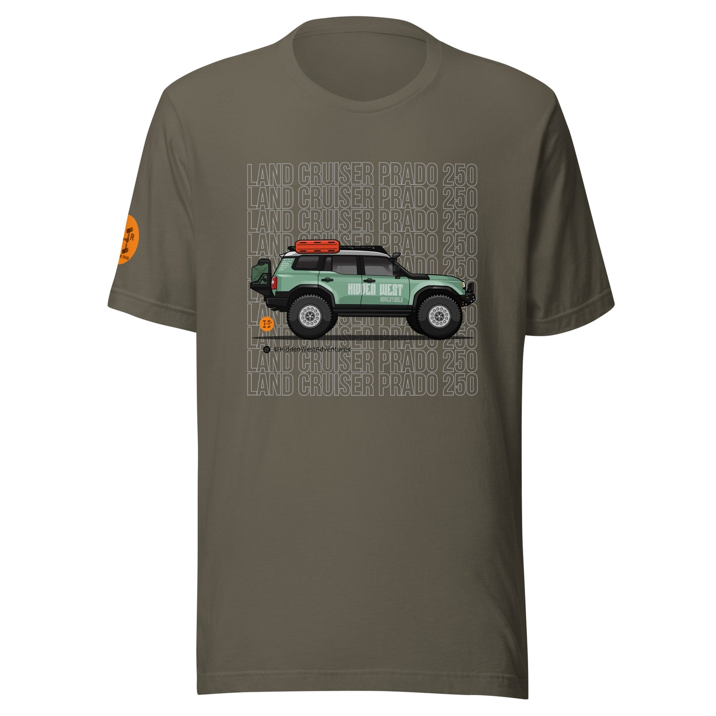 Heritage Rigs - Land Cruiser Prado 250 - Unisex t-shirt - Merch-Mkt