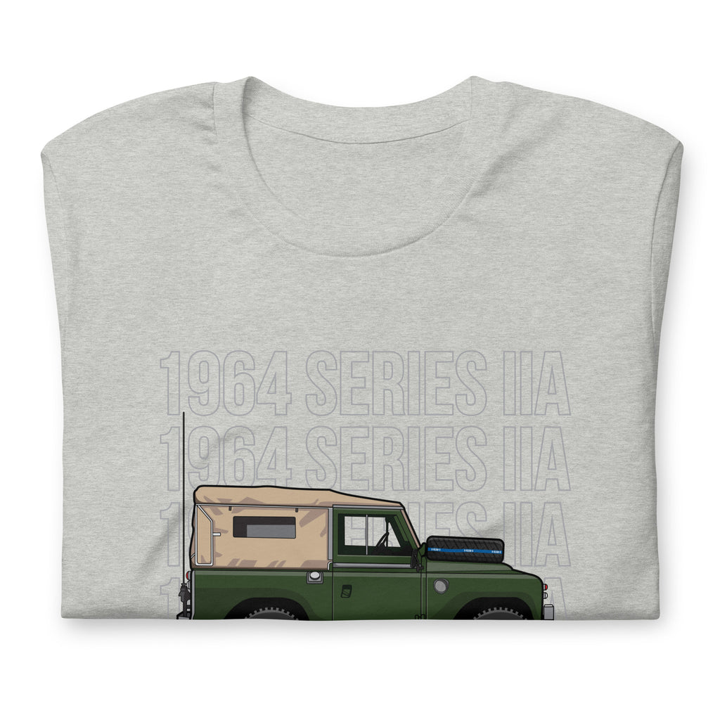 Heritage Rigs - Land Rover Series IIa - Unisex t-shirt - Merch-Mkt