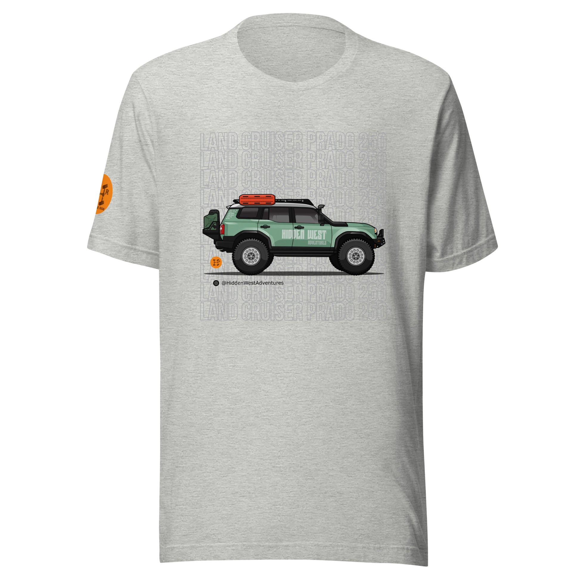 Heritage Rigs - Land Cruiser Prado 250 - Unisex t-shirt - Merch-Mkt