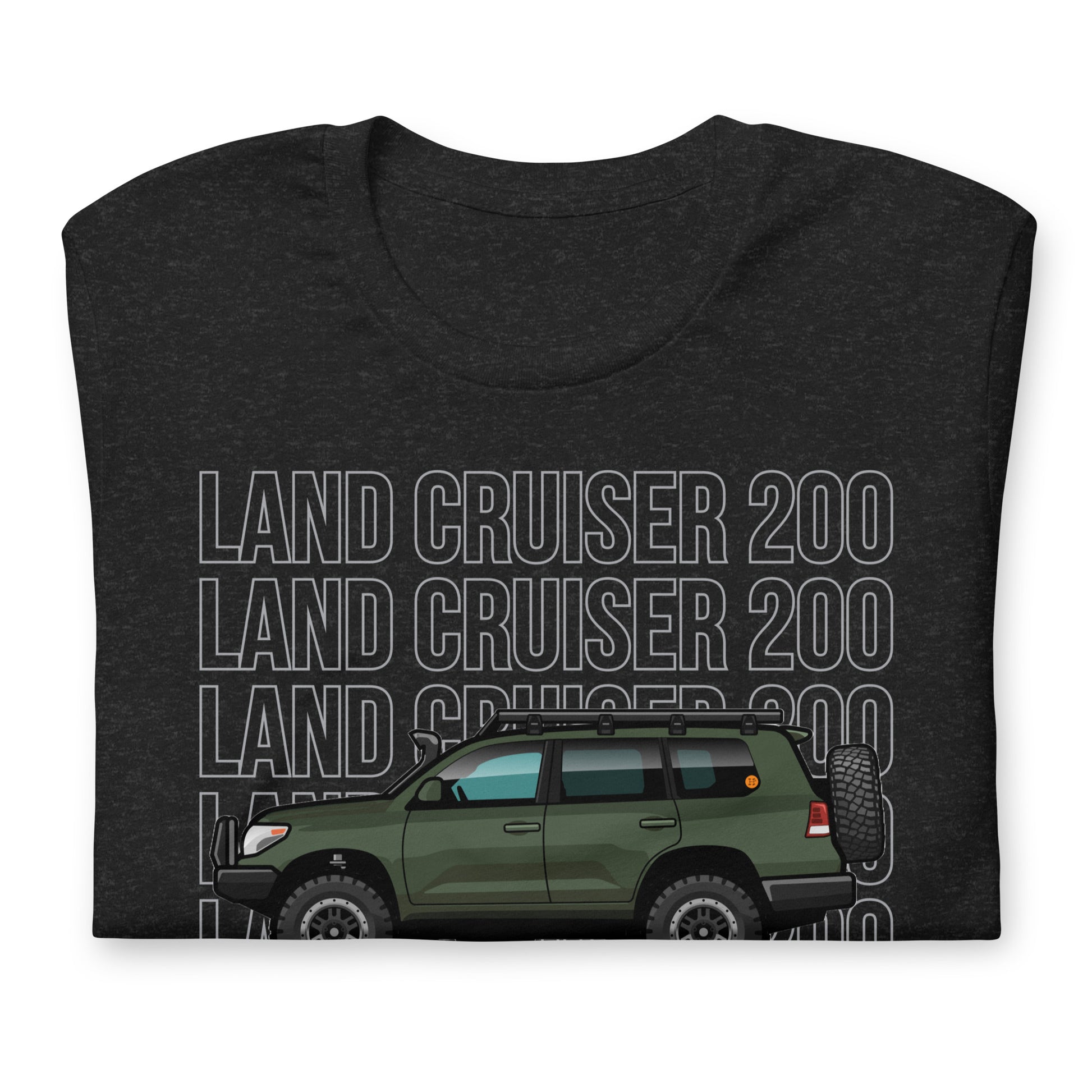 Heritage Rigs - Land Cruiser 200 - Unisex t-shirt - Merch-Mkt