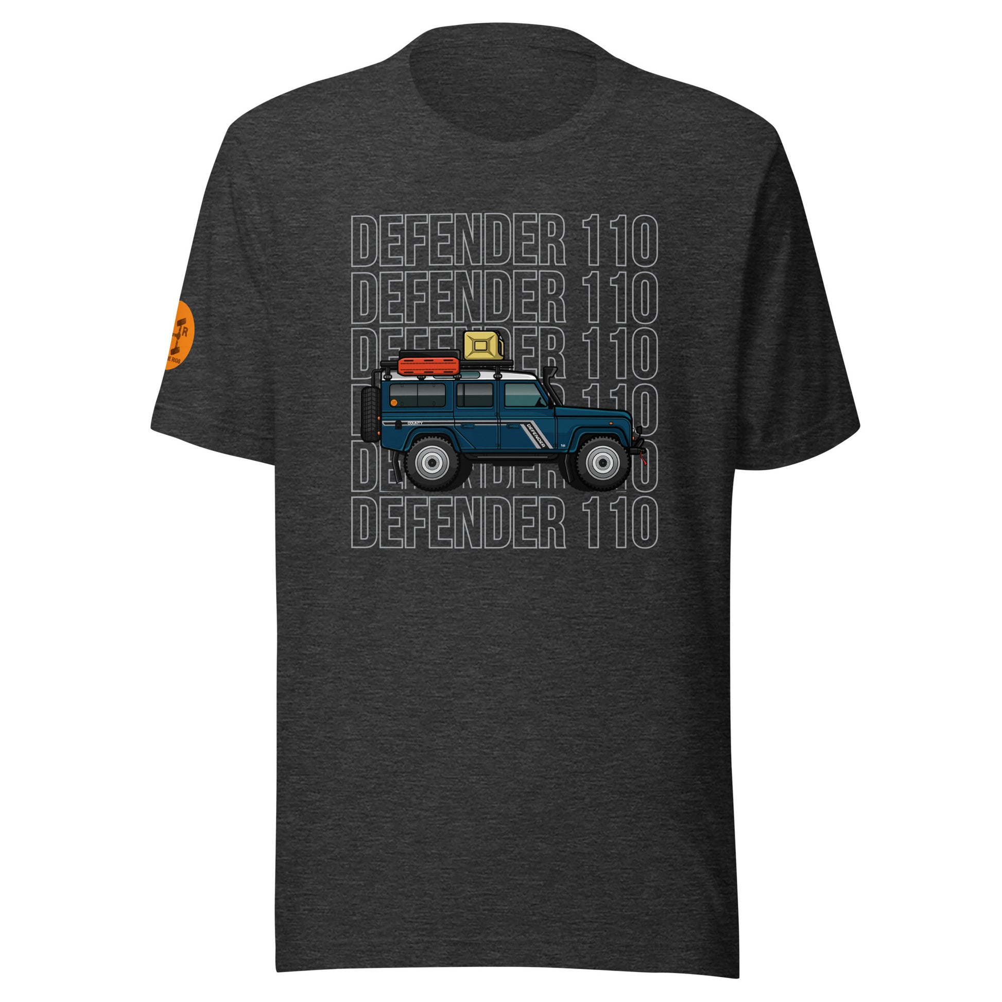 Heritage Rigs - Land Rover Defender 110 - Unisex t-shirt - Merch-Mkt