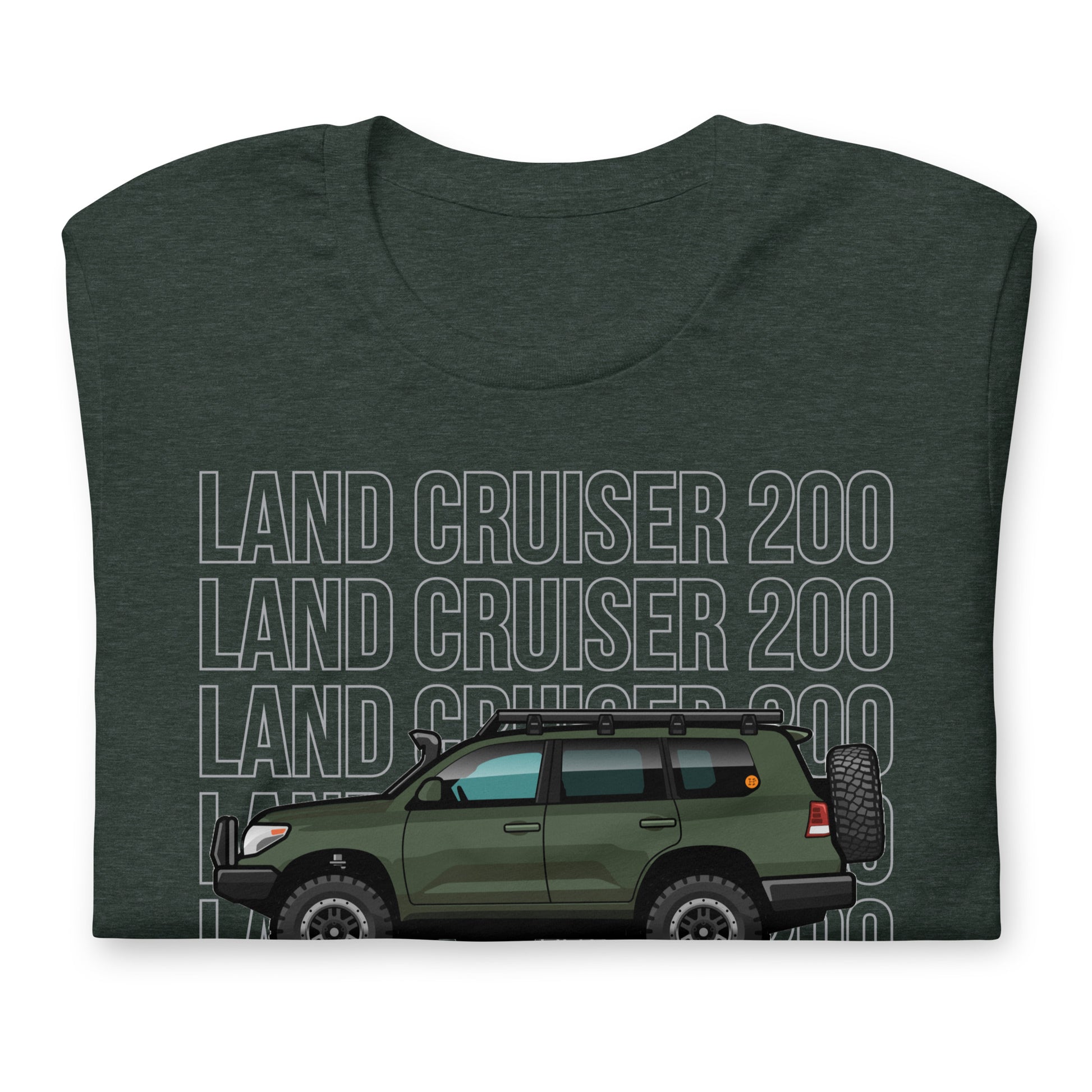 Heritage Rigs - Land Cruiser 200 - Unisex t-shirt - Merch-Mkt