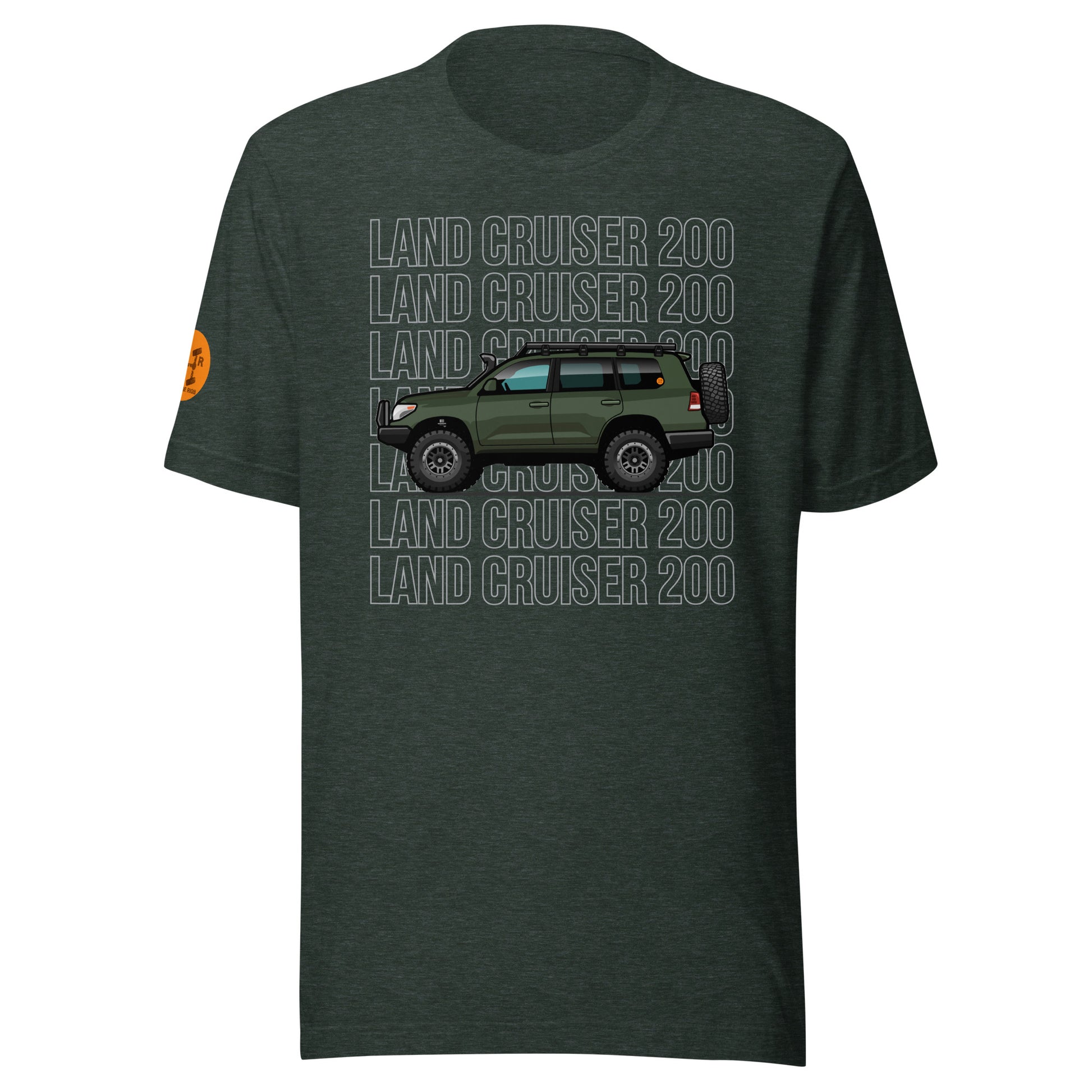 Heritage Rigs - Land Cruiser 200 - Unisex t-shirt - Merch-Mkt