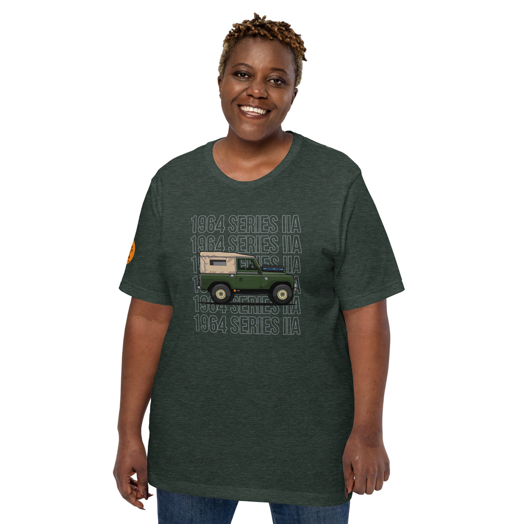 Heritage Rigs - Land Rover Series IIa - Unisex t-shirt - Merch-Mkt