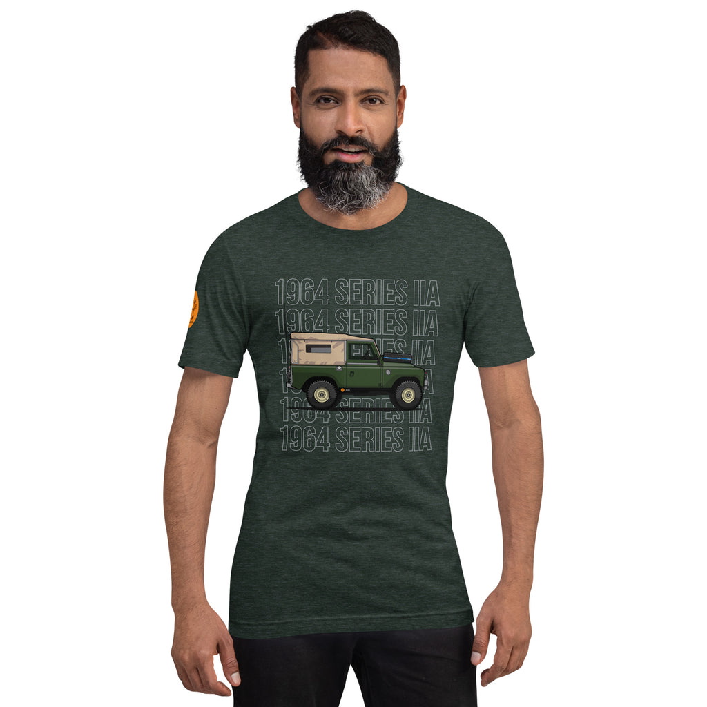 Heritage Rigs - Land Rover Series IIa - Unisex t-shirt - Merch-Mkt