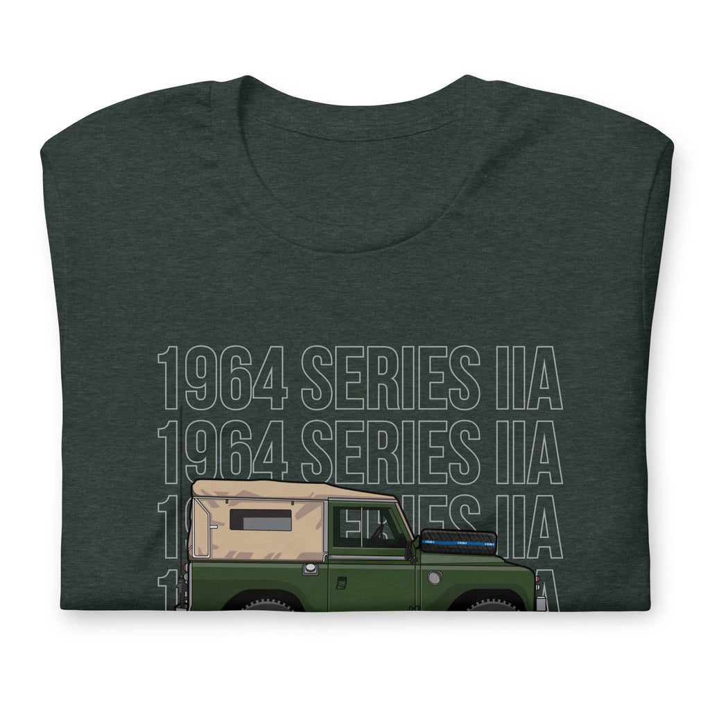 Heritage Rigs - Land Rover Series IIa - Unisex t-shirt - Merch-Mkt
