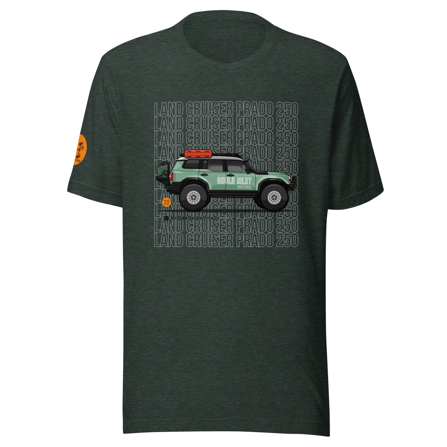 Heritage Rigs - Land Cruiser Prado 250 - Unisex t-shirt - Merch-Mkt