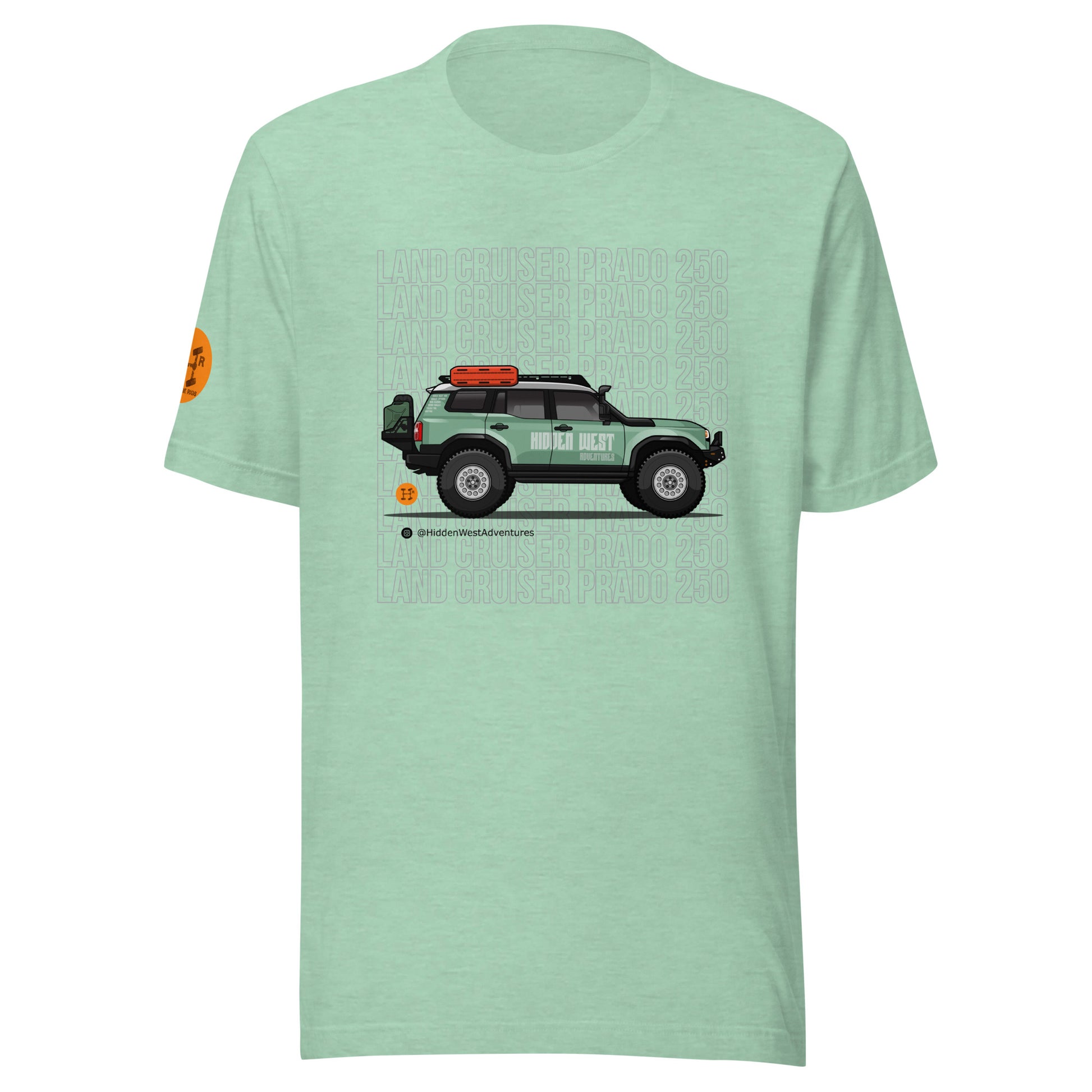 Heritage Rigs - Land Cruiser Prado 250 - Unisex t-shirt - Merch-Mkt