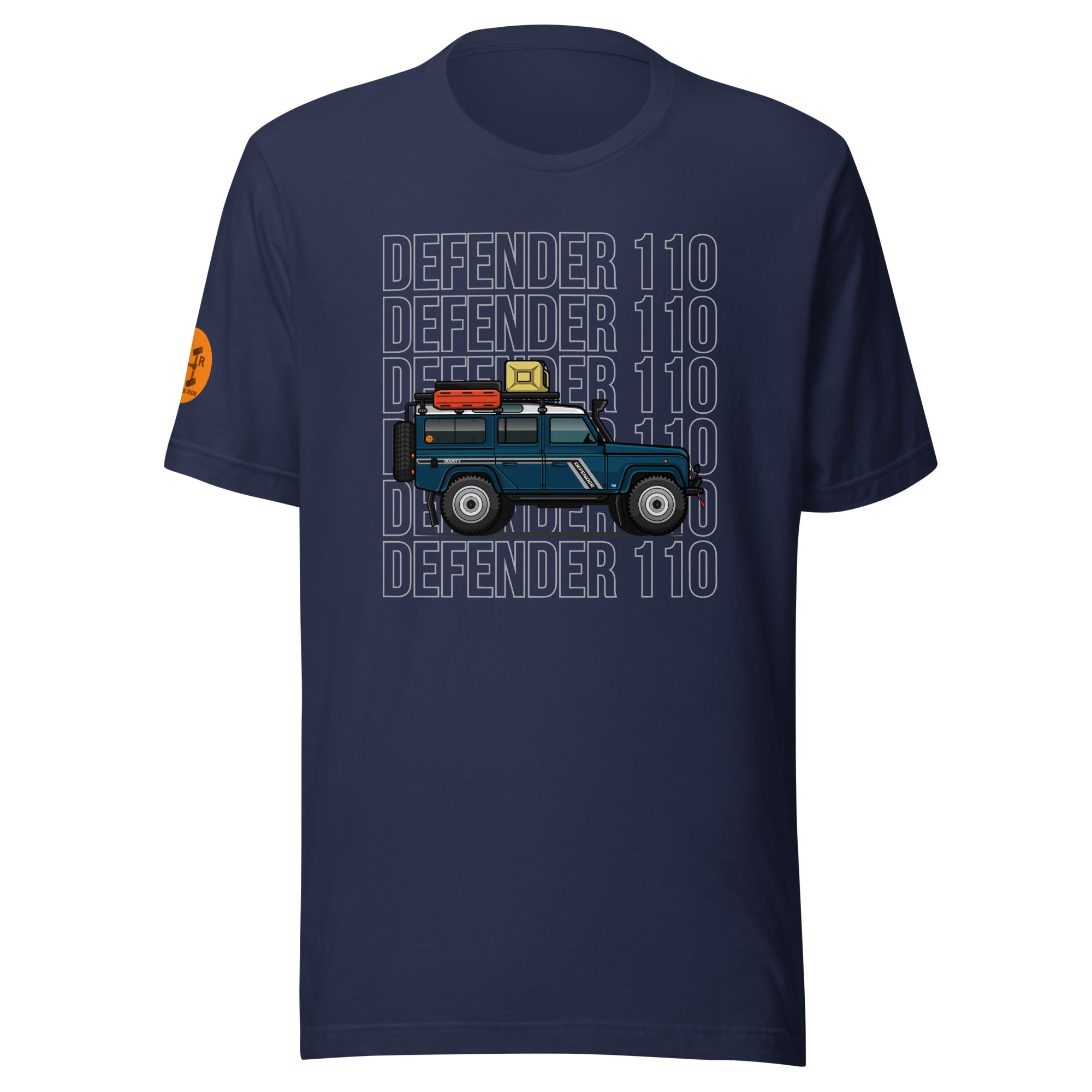 Heritage Rigs Land Rover Defender 110 Unisex t shirt Merch Mkt