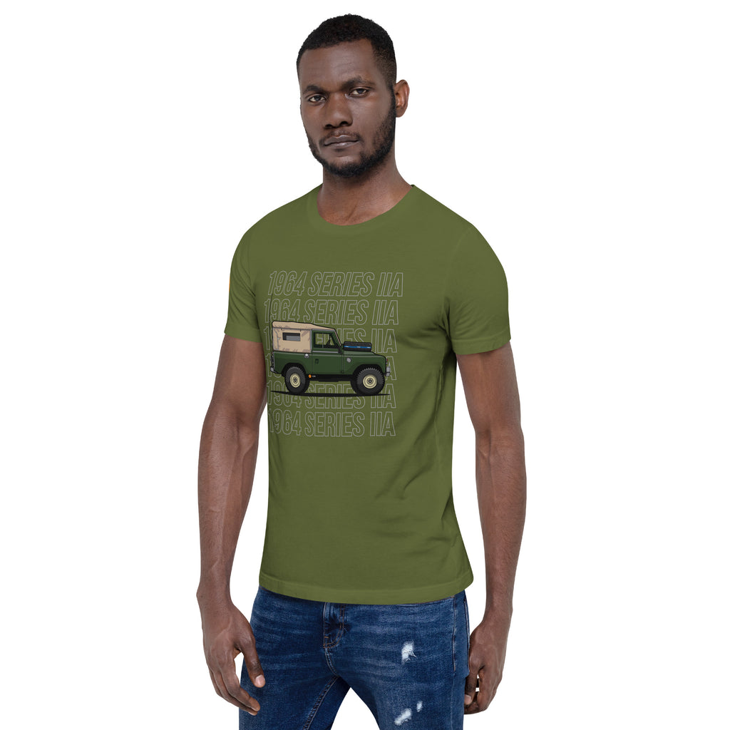 Heritage Rigs - Land Rover Series IIa - Unisex t-shirt - Merch-Mkt