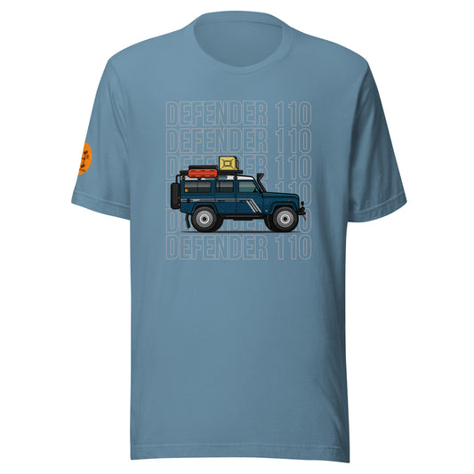 Heritage Rigs - Land Rover Defender 110 - Unisex t-shirt - Merch-Mkt