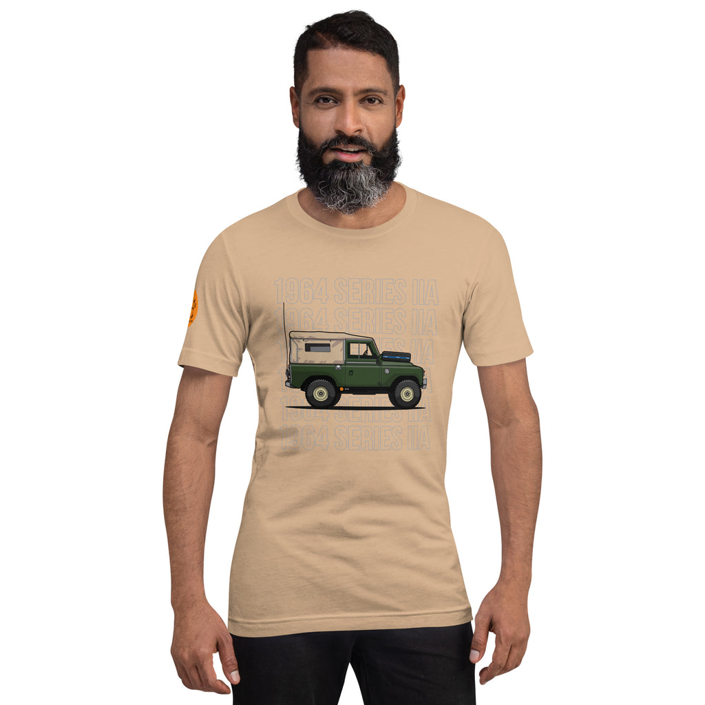 Heritage Rigs - Land Rover Series IIa - Unisex t-shirt - Merch-Mkt