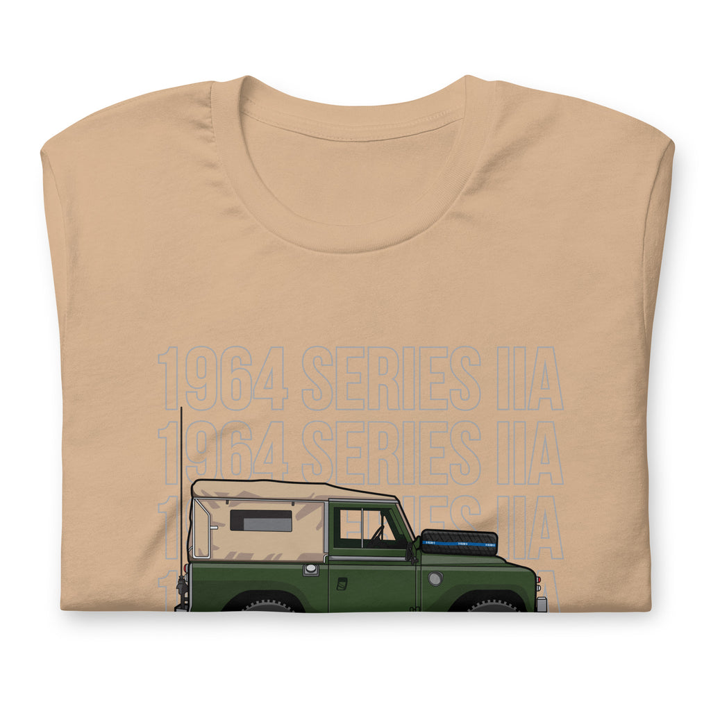 Heritage Rigs - Land Rover Series IIa - Unisex t-shirt - Merch-Mkt