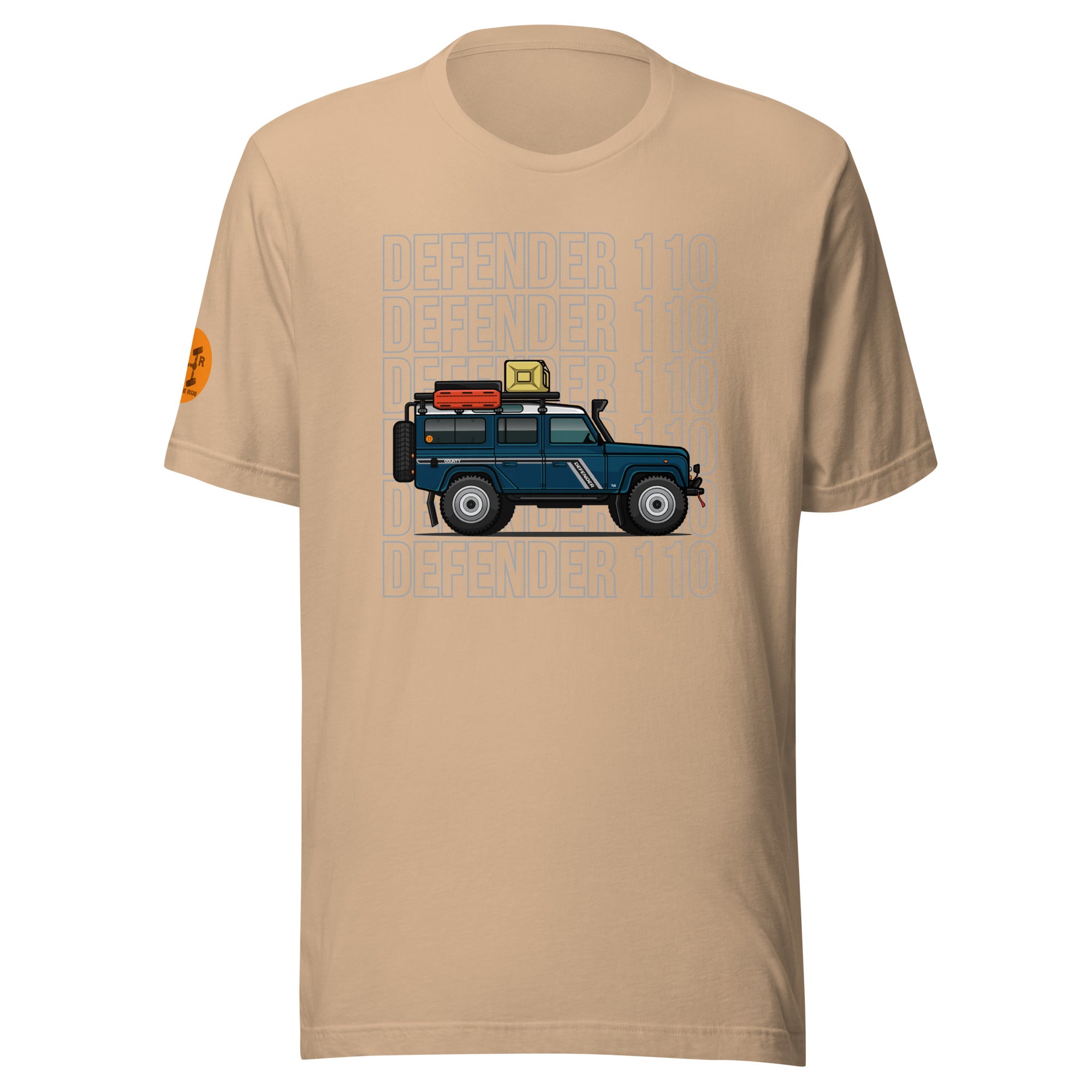 Heritage Rigs Land Rover Defender 110 Unisex t shirt Merch Mkt