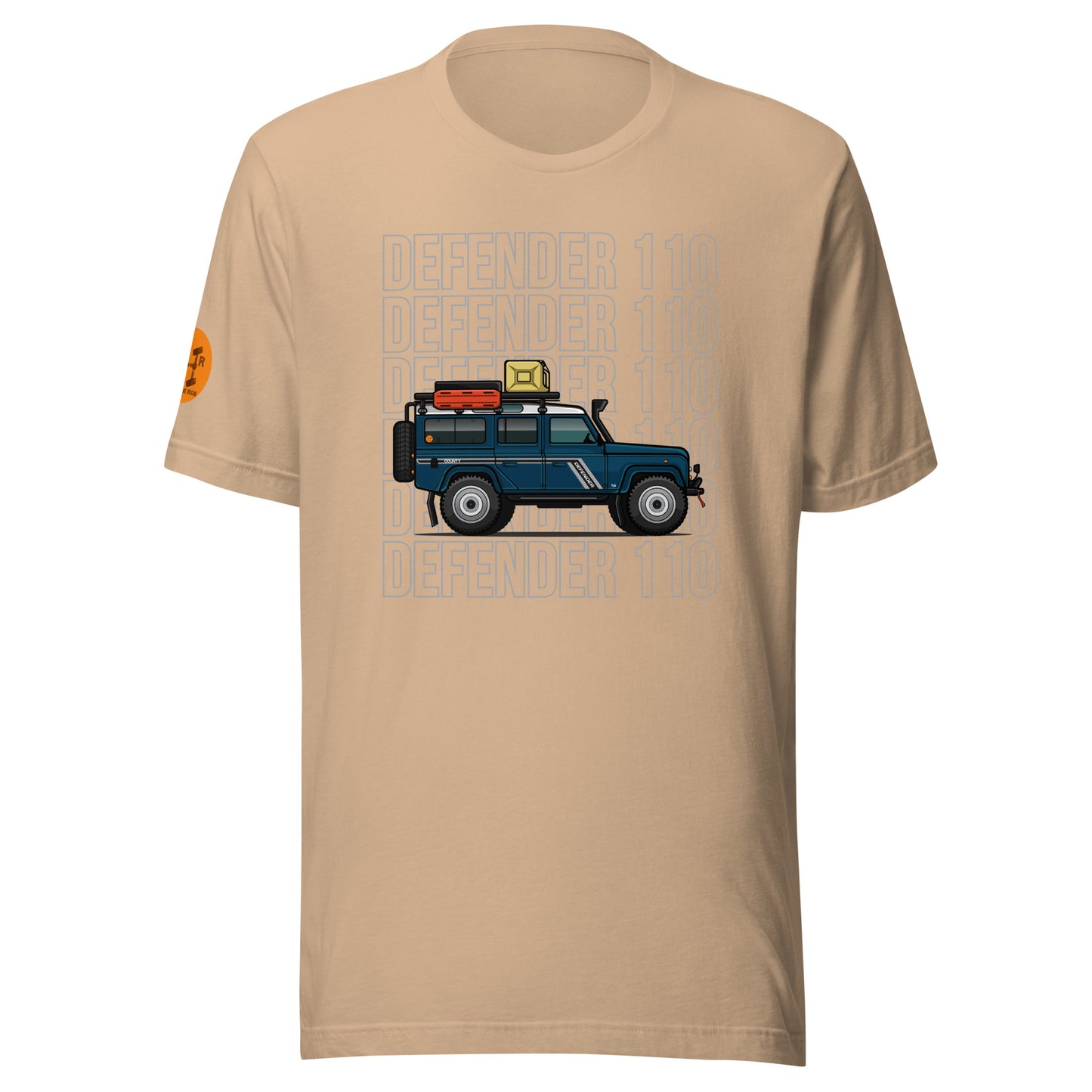 Heritage Rigs - Land Rover Defender 110 - Unisex t-shirt - Merch-Mkt