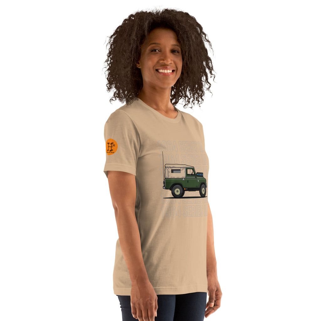 Heritage Rigs - Land Rover Series IIa - Unisex t-shirt - Merch-Mkt