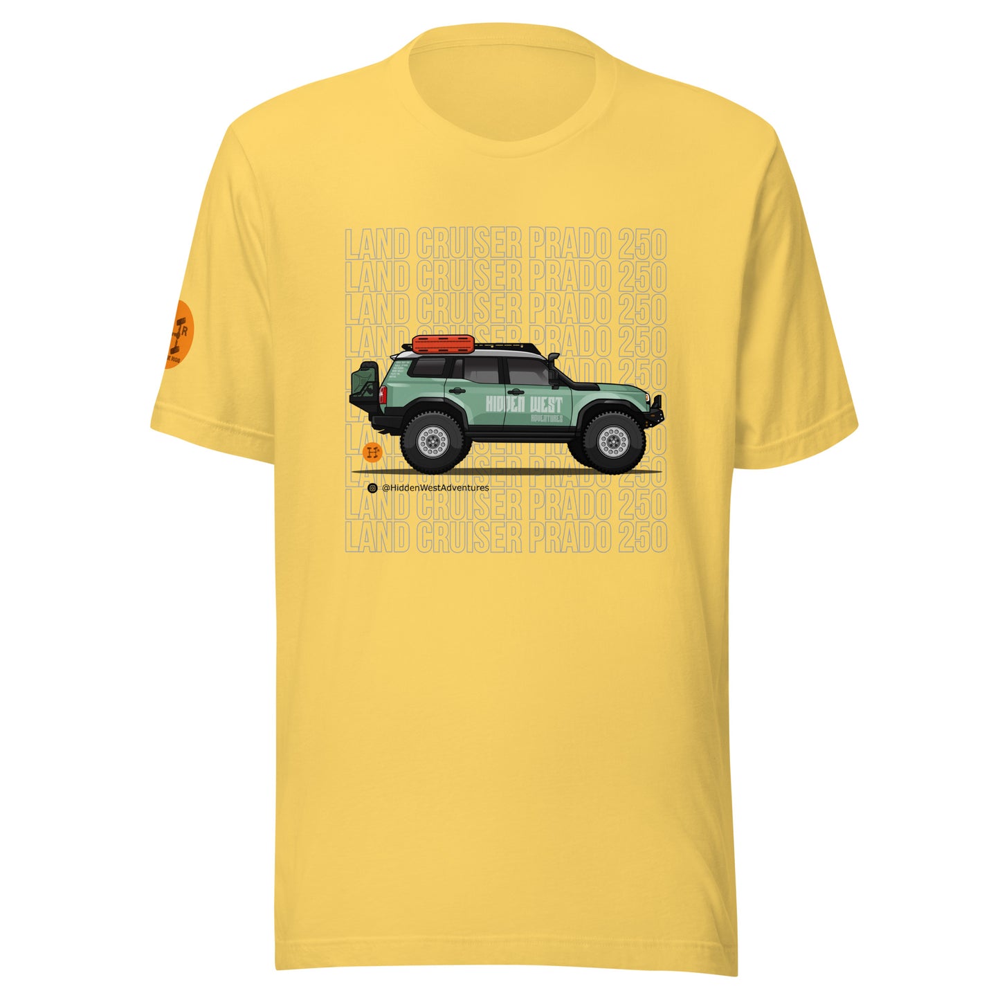 Heritage Rigs - Land Cruiser Prado 250 - Unisex t-shirt - Merch-Mkt