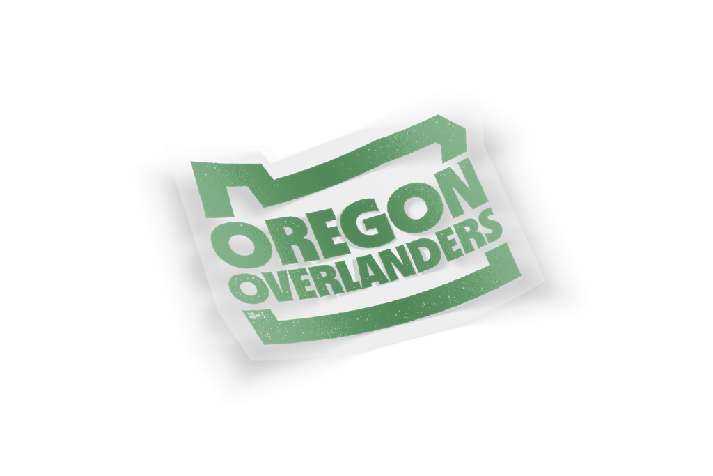 Oregon Overlanders Stickers - Merch-Mkt