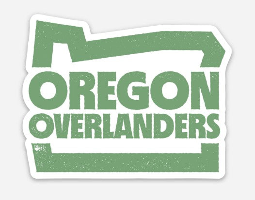 Oregon Overlanders Stickers - Merch-Mkt