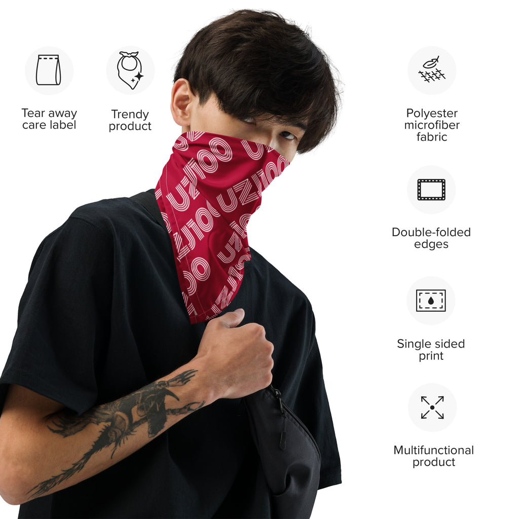 UZJ100 - Bandana - Red - Merch-Mkt