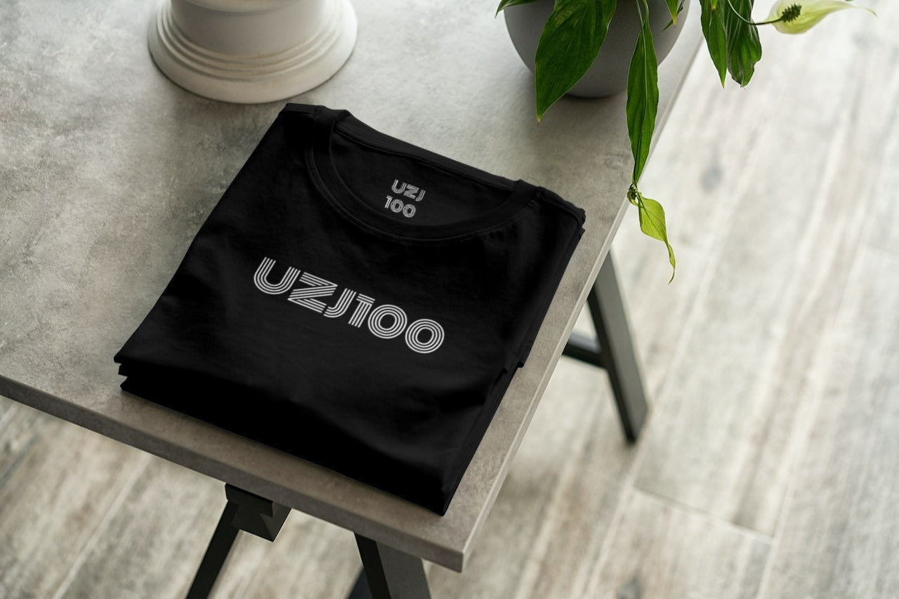 UZJ100 - Font T-shirt - Merch-Mkt