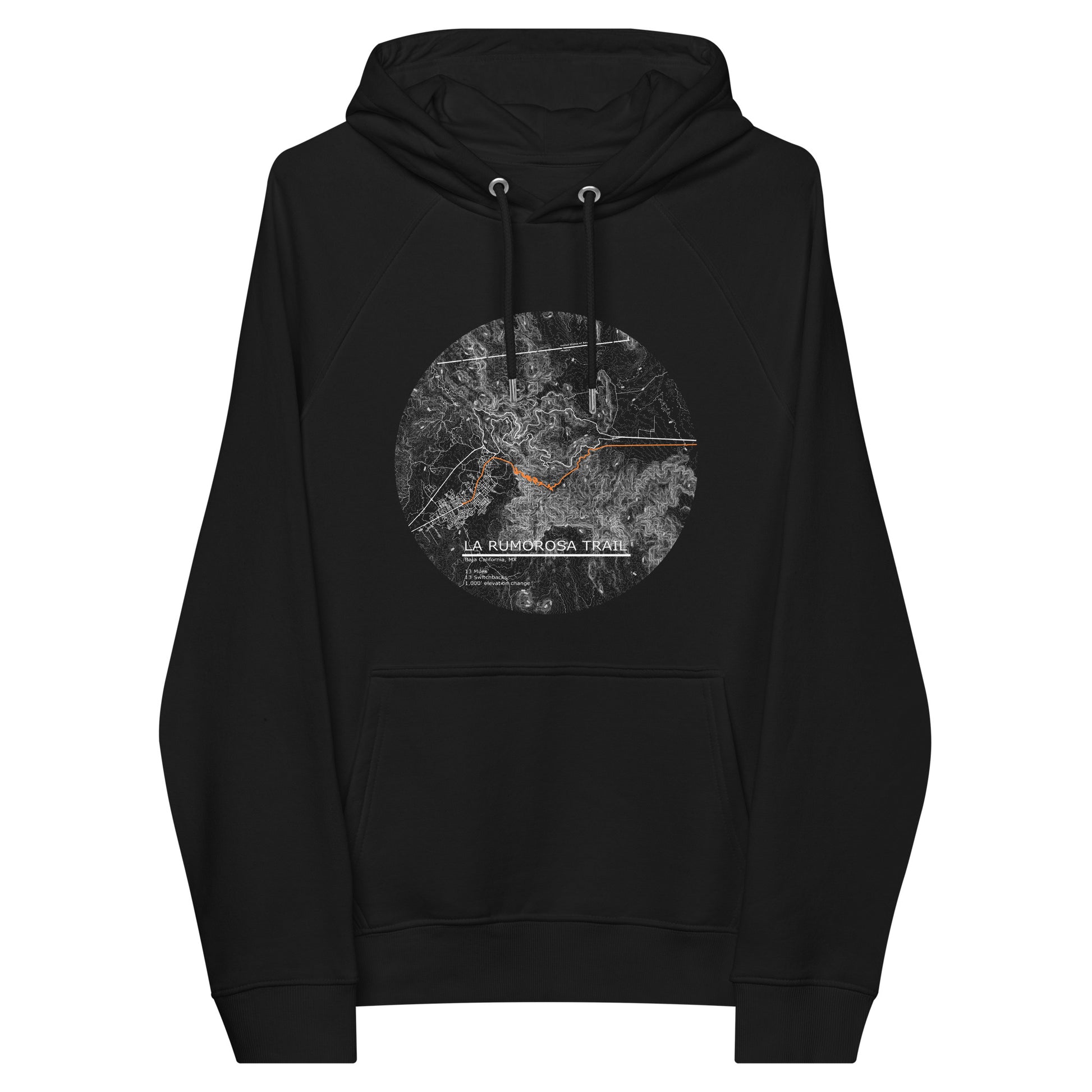 Hidden West - Trail Series Hoodie -  Baja - La Rumorosa Trail - Merch-Mkt