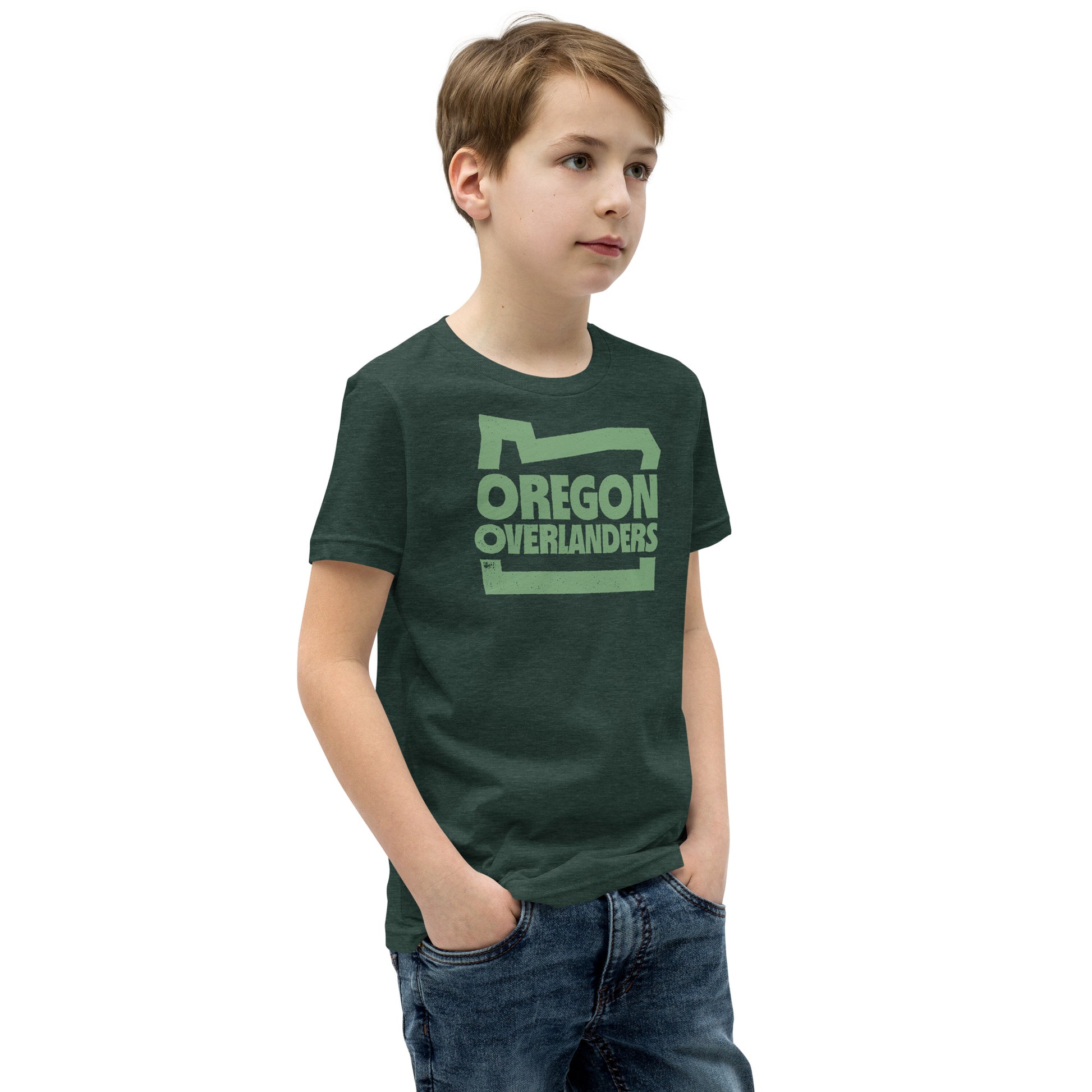 Oregon Overlanders - Youth Short Sleeve T-Shirt - Merch-Mkt